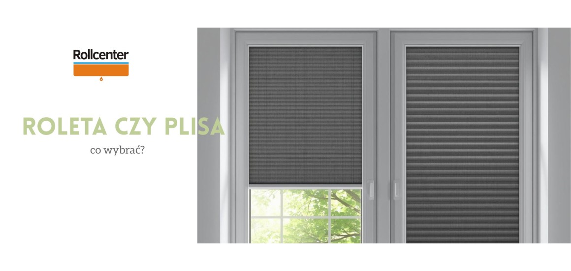 Rolety czy plisy - co wybrać?